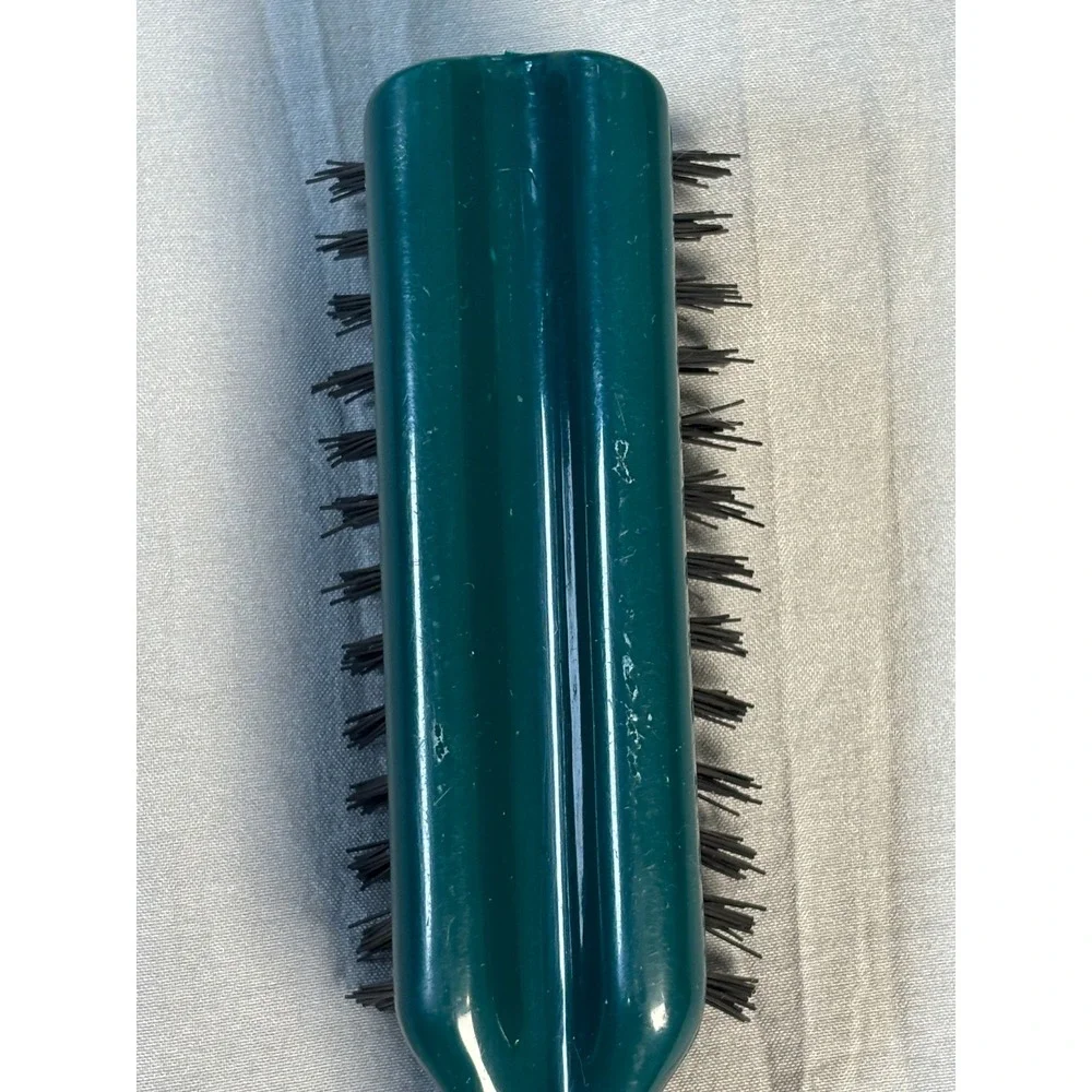 Vintage Goody Hair brush  green USA Made
